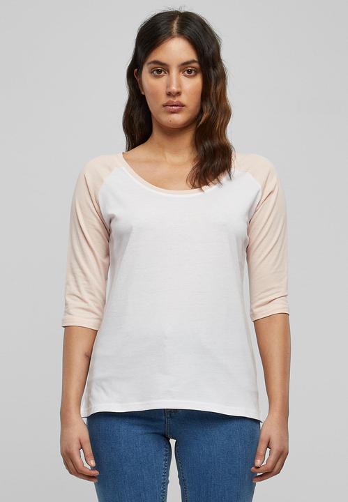 Immagine prodotto Urban Classics Tee Raglan 3/4 da donna a contrasto (XS)