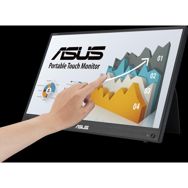 Thumbnail - ASUS MB16AHT (1920 x 1080 Pixel, 15.60"), Monitor, Schwarz