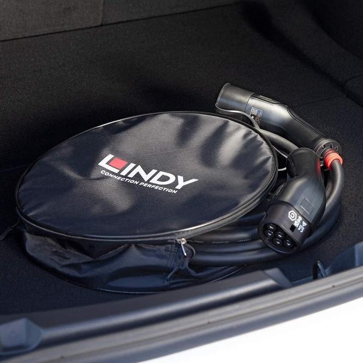 Produktbild Lindy Typ 2 an Typ 2 Autoladekabel 22kW 32A, 7m (Typ 2, 32 A, 7 m)