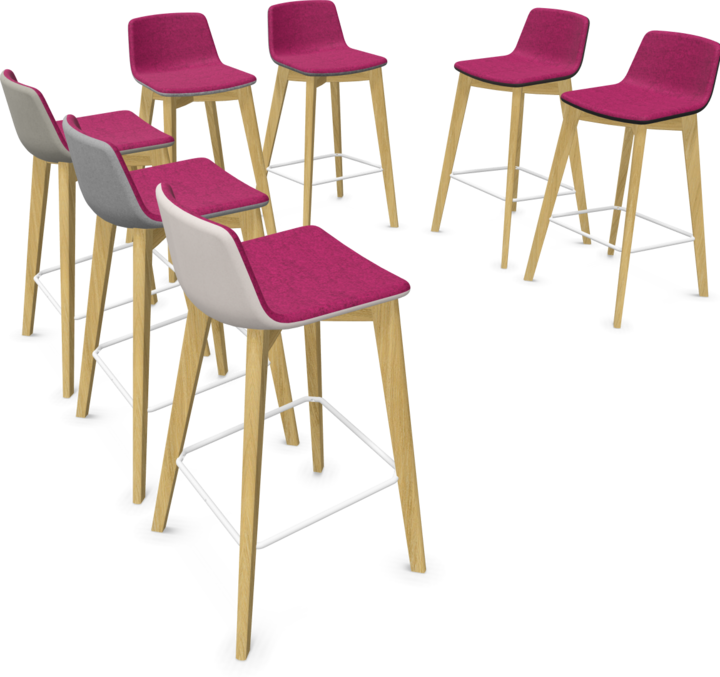Actual product image Narbutas Twist & Sit Bar Stool