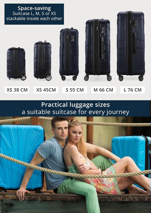 Produktbild Suitline 2er Trolley Koffer-Set