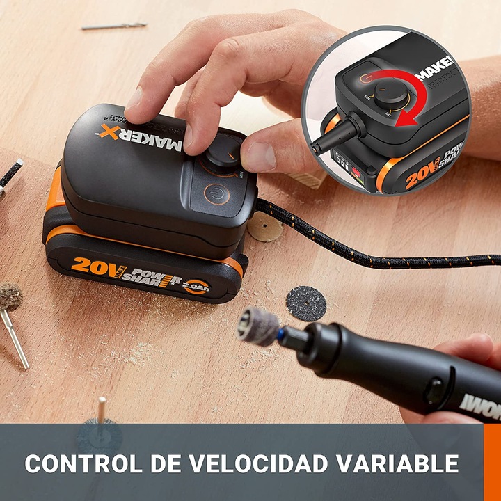 Actual product image Worx 20V Battery Multifunction Tool WX739.9