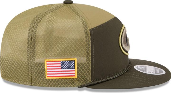 Produktbild New Era 9Fifty Split Panel Cap - Salute Green Bay Packers