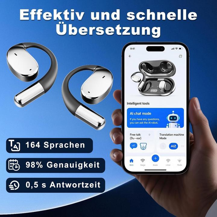 Image du produit Nuplea AI Kopfhörer Übersetzer