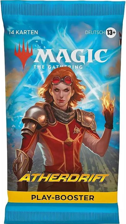 Produktbild Magic the Gathering - Blistered Play Booster - Aetherdrift - Deutsch (Deutsch, Booster Pack)