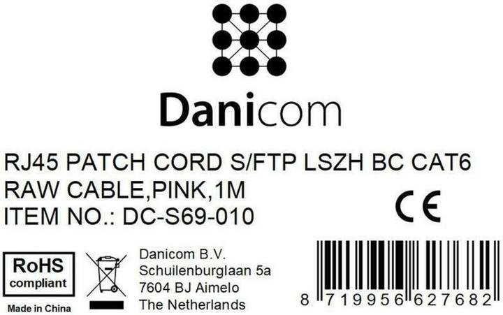 Produktbild Dsit CAT 6 Netzwerkkabel LSOH (CAT6, 1 m)