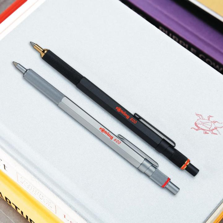 Produktbild Rotring Kugelschreiber 800 M (Schwarz, Rot, 1 x)