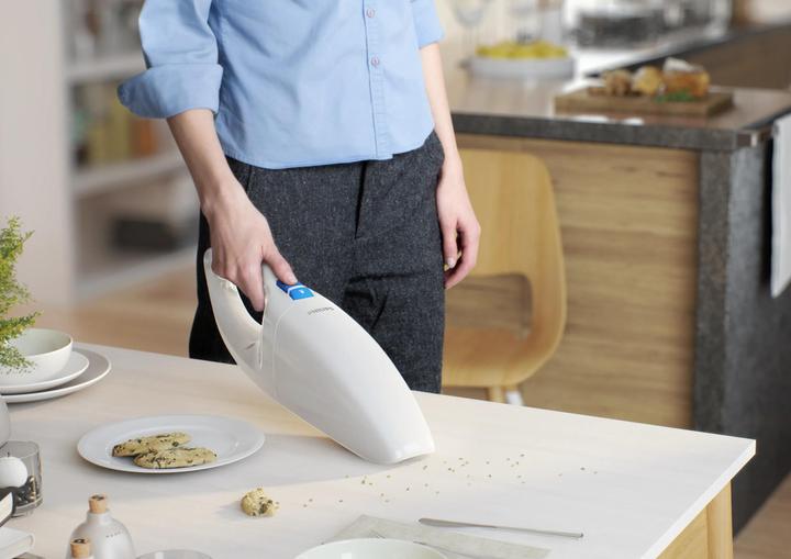 Actual product image Philips FC6150/01 Handheld vacuum cleaner, White