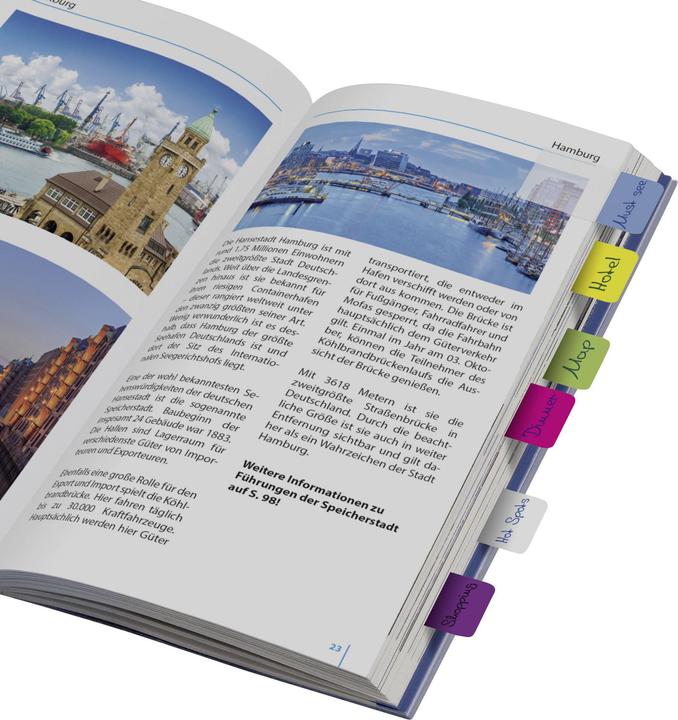 Image du produit Sigel marqueur de tabulation (38 x 25 mm)