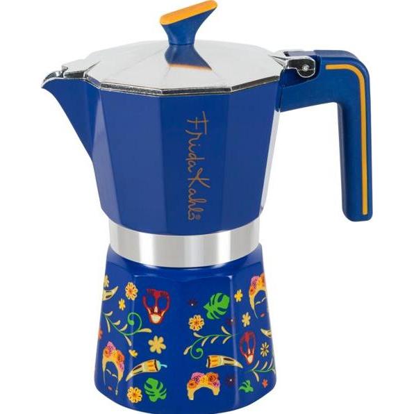 Pedrini 6TZ FRIDA KAHLO, blu, Caffettiera moka, Blu