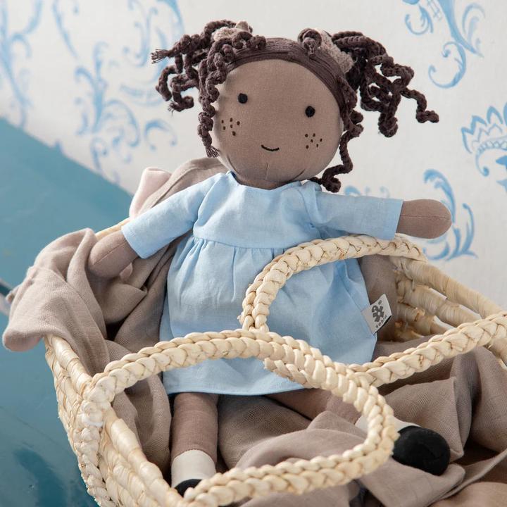 Actual product image Sebra Doll, Fabric, Poppy