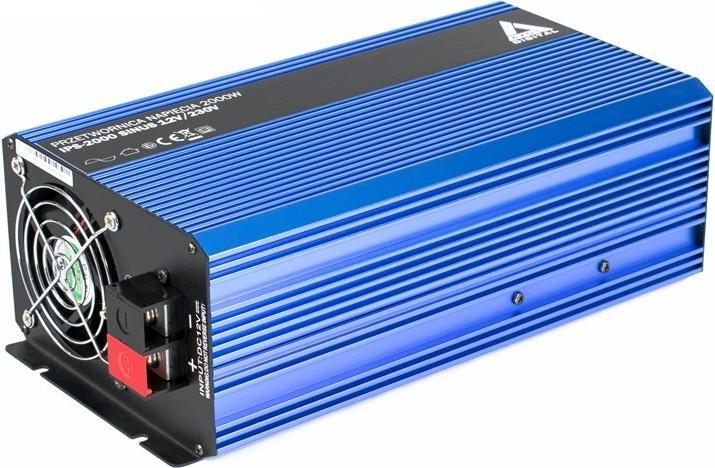 Actual product image Digital AZO 12 VDC / 230 VAC voltage converter SINUS IPS-2000S 2000W