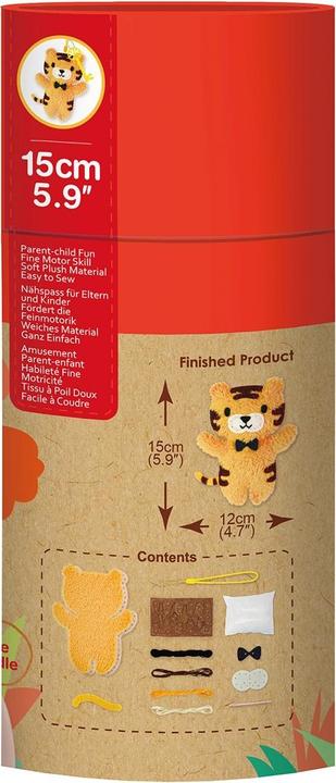 Produktbild Avenir Nähset Schlüsselanhänger Tiger