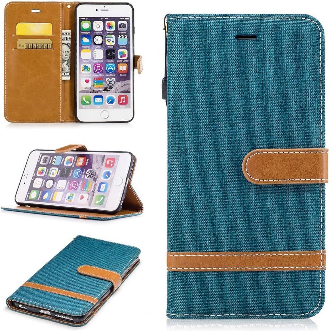 Thumbnail - König Design Hülle Handy Schutz für Apple iPhone 6 Plus / 6s Plus Case Cover Tasche Wallet (Apple iPhone 6 Plus), Smartp...