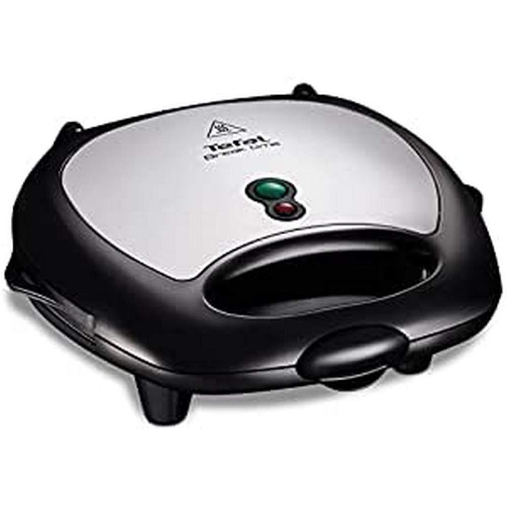 Tefal Vafel maker SW614831, Waffeleisen, Schwarz, Grau