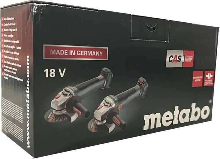 Actual product image Metabo Battery angle grinder (125 mm)