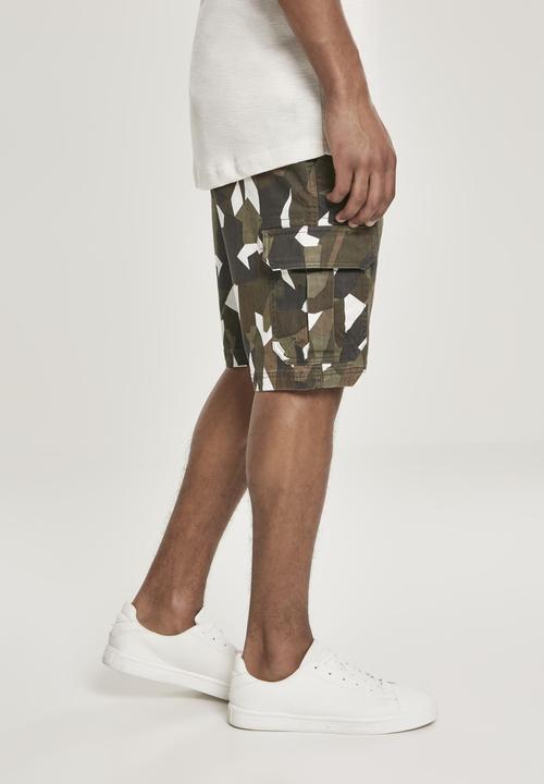 Image du produit Urban Classics Geometric Camo Stretch Twill Cargo Shorts (30)