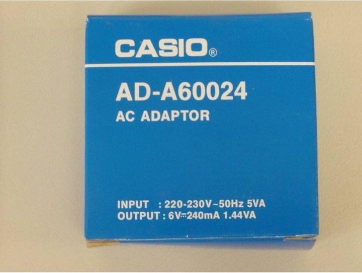 Produktbild Casio AD-A60024 Netzteil