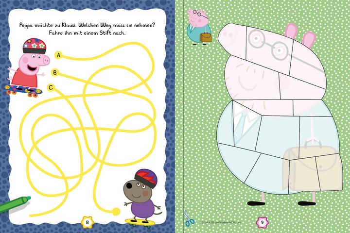 Produktbild Peppa Pig Meine Sticker-Bilder. Puzzeln mit Stickern