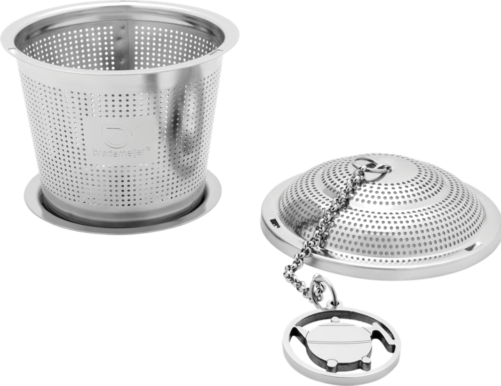 Immagine prodotto Bredemeijer Infusore per tè a catena con vassoio Acciaio inox 191006