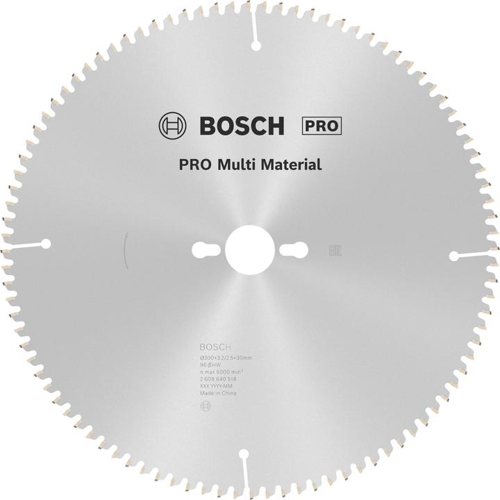 Produktbild Bosch Professional Zubehör PRO Multi Material Kreissägeblatt, 300 x 3,2 x 30 mm