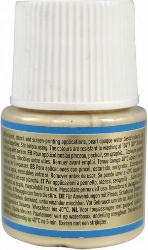 Actual product image Pebeo Setacolor Opaque (Mother of pearl gold, 45 ml)