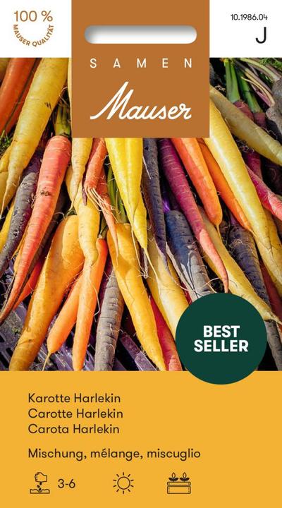 Image du produit Samen Mauser Mélange de carottes et d'arlequins (Graines de légumes)