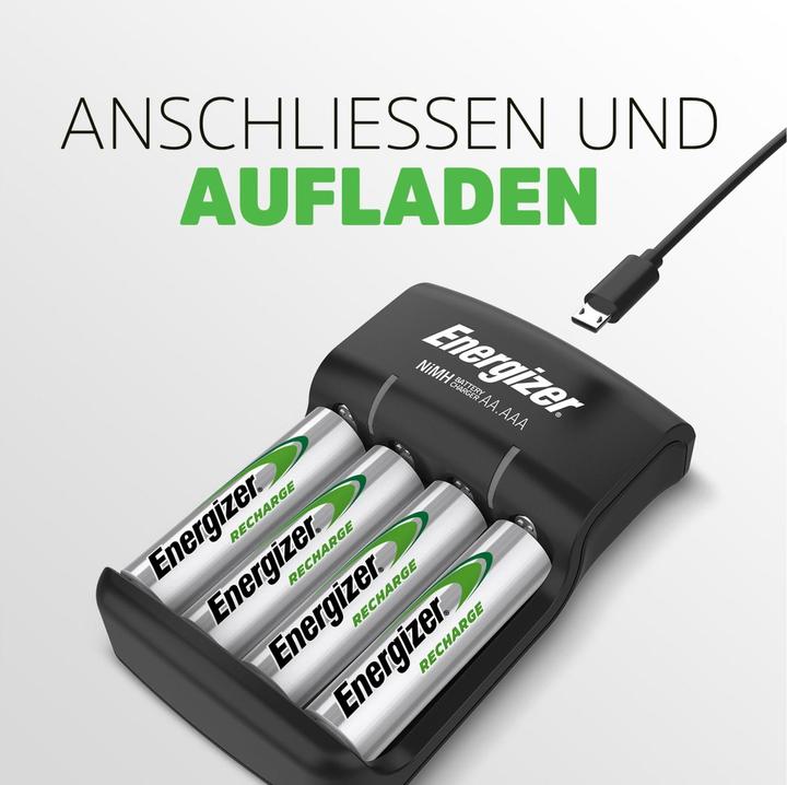 Immagine prodotto Energizer Base (1 pz., AA, AAA, 1300 mAh, Batteria + Caricabatterie)