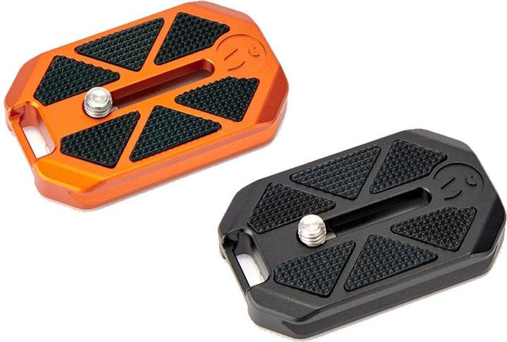 Produktbild 3 Legged Thing Updated QR7 Plate 38x70mm Arca Compatible QR Plate, Black (Stativ Schnellwechselplatte)