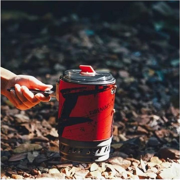 Actual product image Fire-Maple FMS-X5 Polaris cooking system-red cooker