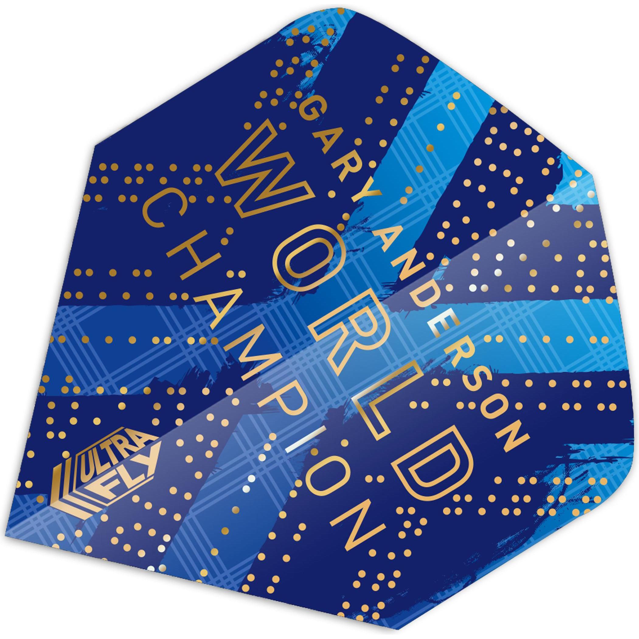 Unicorn Ultra Fly 100 Gary Anderson World Champion Phase 6 Flights 12 Satz