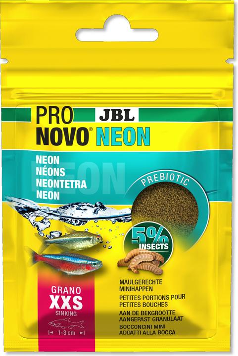 Actual product image JBL Aquaristik und Terraristik ProNovo NEON GRANO XXS 20ml (20 ml)