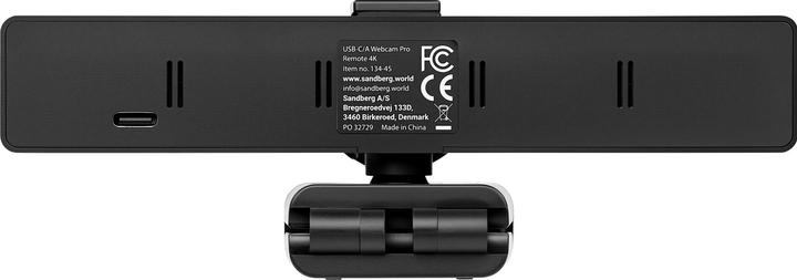 Produktbild Sandberg USB-C/A Webcam Pro Remote 4K (8 Mpx)