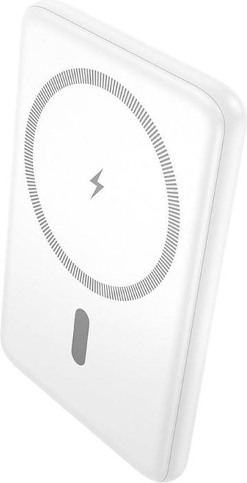 Actual product image Hoco J140A, 5000mAh, 20W, PD + QI, Weiss (5000 mAh, 20 W)