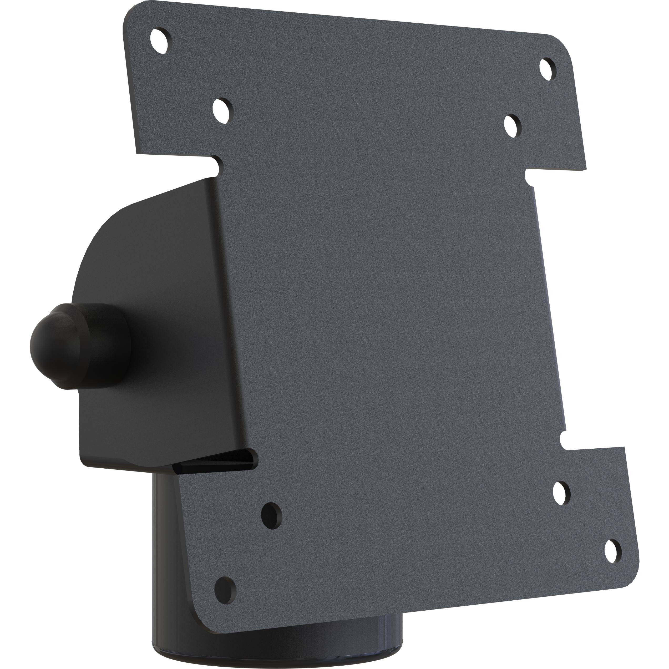 Ergonomic Solutions New VESA Top mount - BLACK (Tisch, 27"), Monitor Halterung, Schwarz