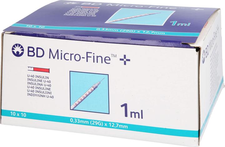 Produktbild BD Insulin Spritzen (Insulinspritze)