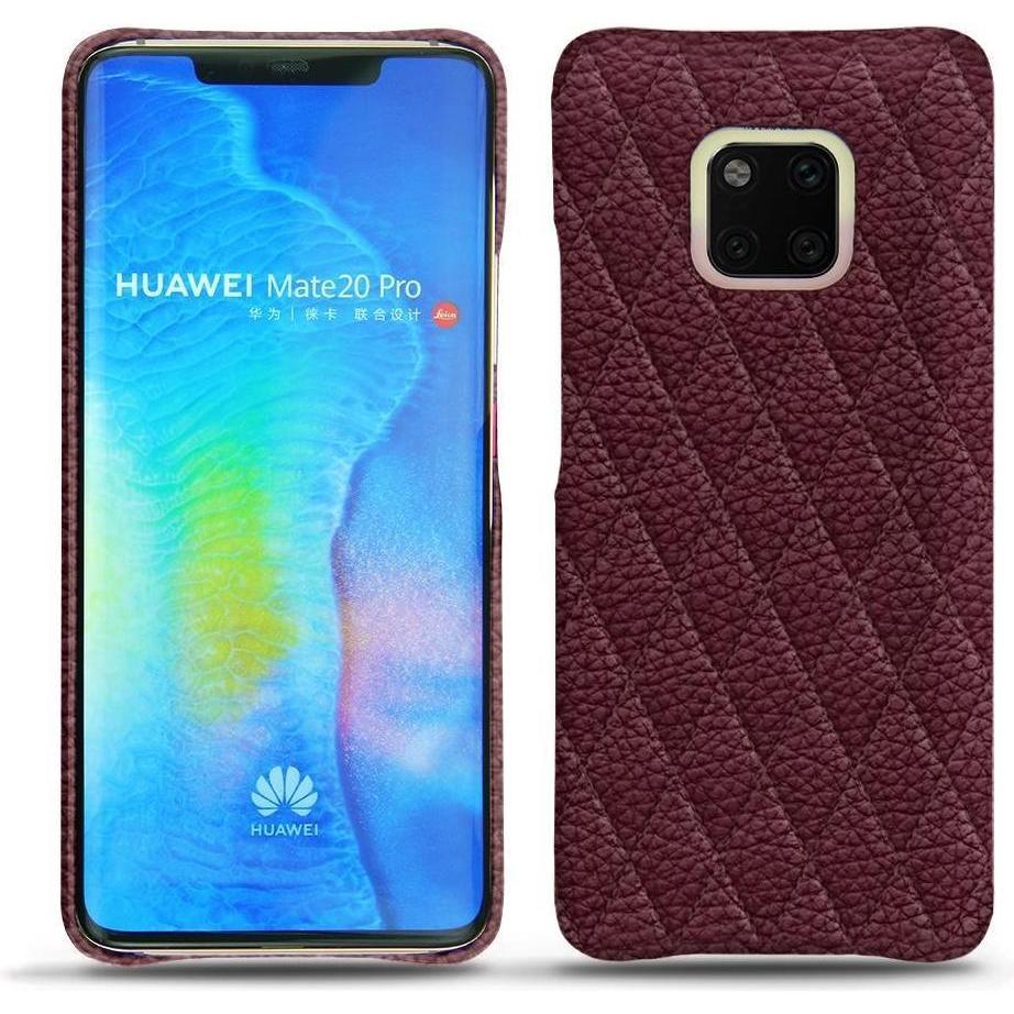 Noreve Lederschutzhülle (Huawei Mate 20 Pro), Smartphone Hülle, Violett