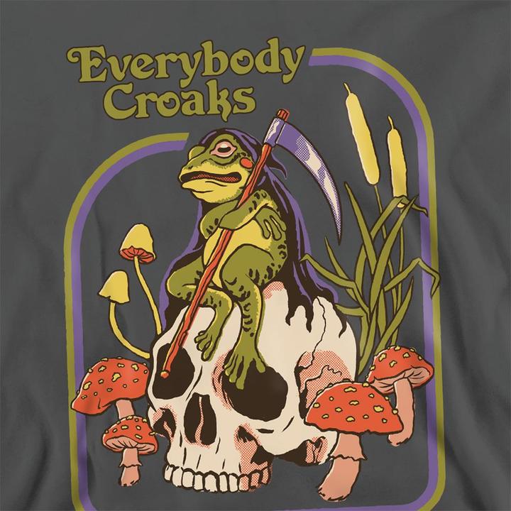 Produktbild Steven Rhodes Everybody Croaks Sweatshirt (M)