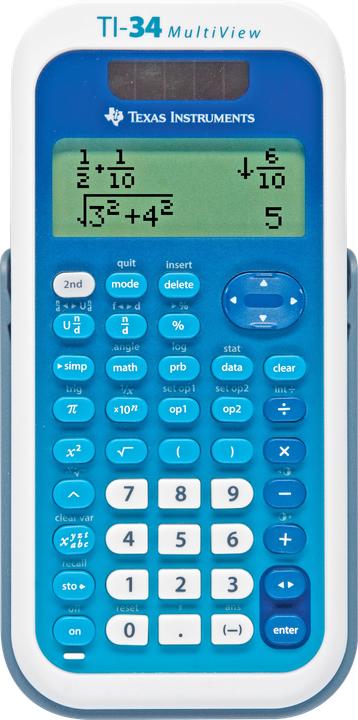 TI 34 MultiView (Celle solari, Batterie)