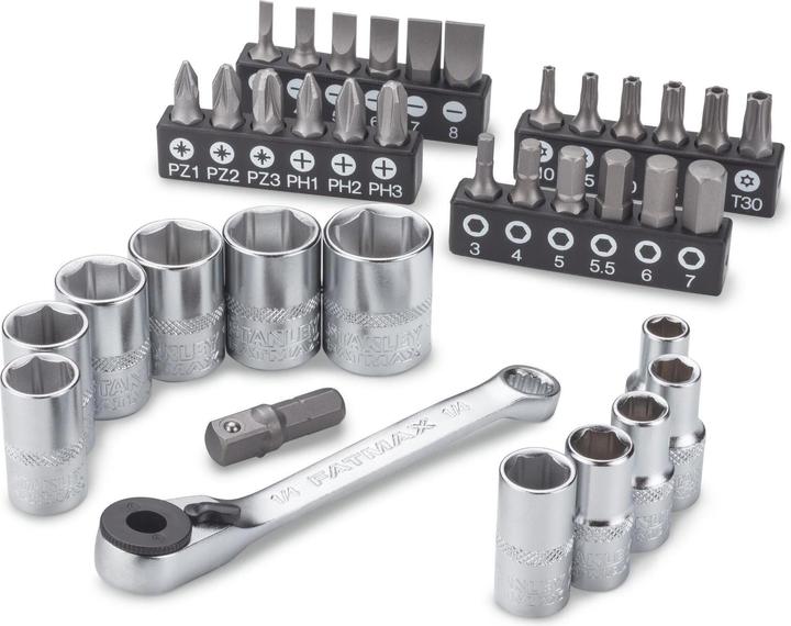 Productafbeelding Stanley Dopsleutelset Pro STACK 1/4, 37 stuks (1/4")