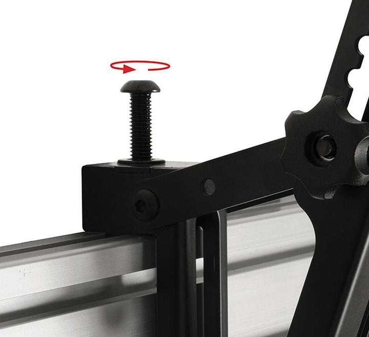 Produktbild b-tech BT8390-VESA200T - Flachbildschirm-Montagearm - Schwarz - 70 kg - Schiene - 200 x (47", 70 kg)