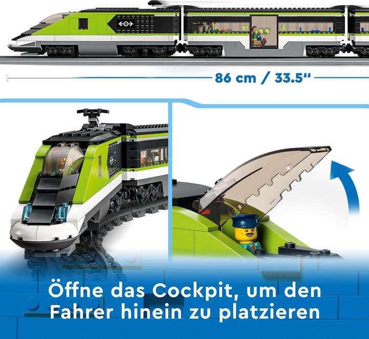 Actual product image LEGO Passenger express train (60337, LEGO City, LEGO Powered UP)