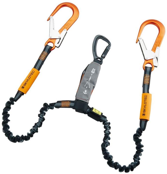 Actual product image Skylotec Lanyard Skysafe Pro Flex Y EN354:2010,EN355:2002 PSA III PES L.ca.1,8m