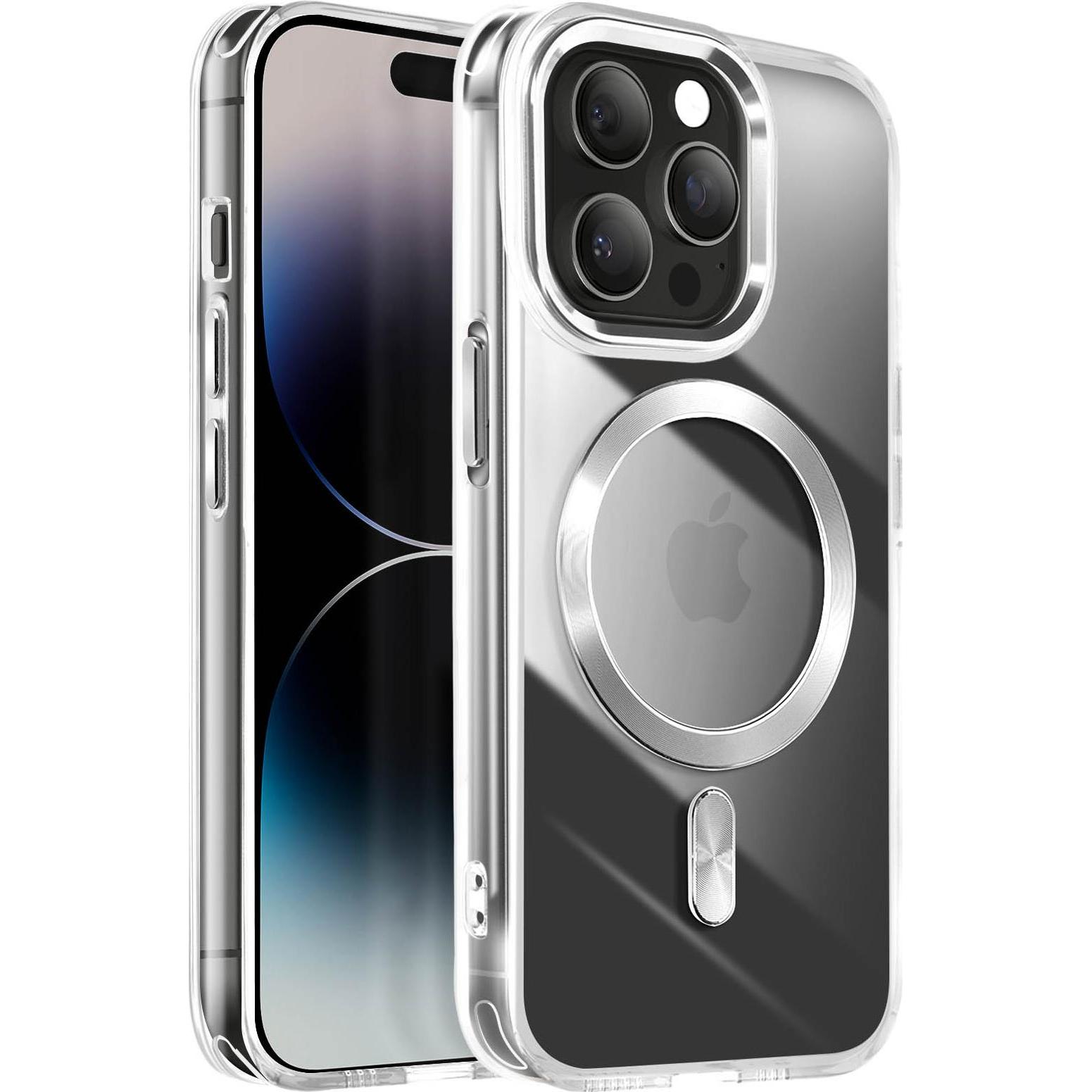 Avizar Cristal Color Case (Apple iPhone 14 Pro), Smartphone Hülle, Grau