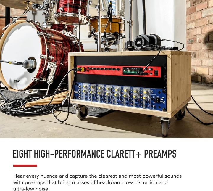Image du produit Focusrite Clarett+ 8Pre
