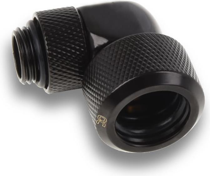 Actual product image Alphacool Icicle 16mm HardTube Screw-on 90?? rotatable G1/4 for acrylic/brass tubes - 4pcs S