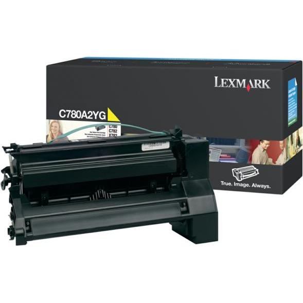 Lexmark, Toner, C780A2YG (Y)