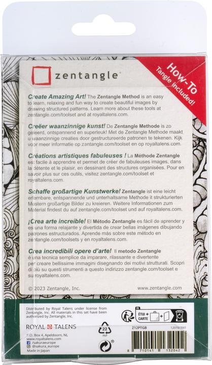 Productafbeelding Sakura Zentangle Toolset (Zwart, 12x)