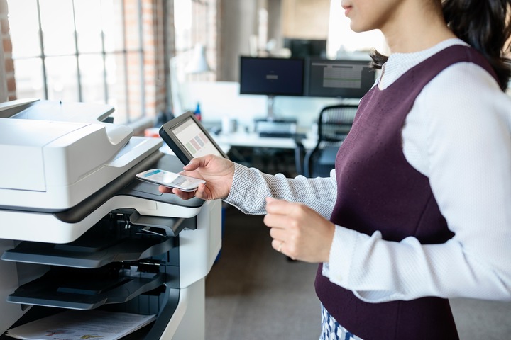 Actual product image HP Color LaserJet Enterprise Flow M681z Laser DPI per minute (Laser, Colour)