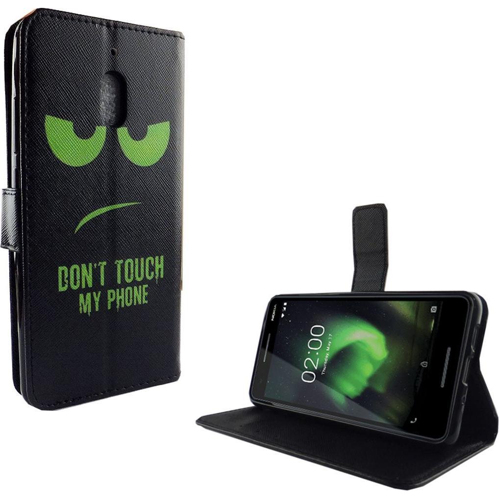König Design Hülle Handy Schutz für Nokia 2.1 Case Cover Tasche Wallet Etui Handyhülle Bumper (Nokia 2.1), Smartphone Hü...
